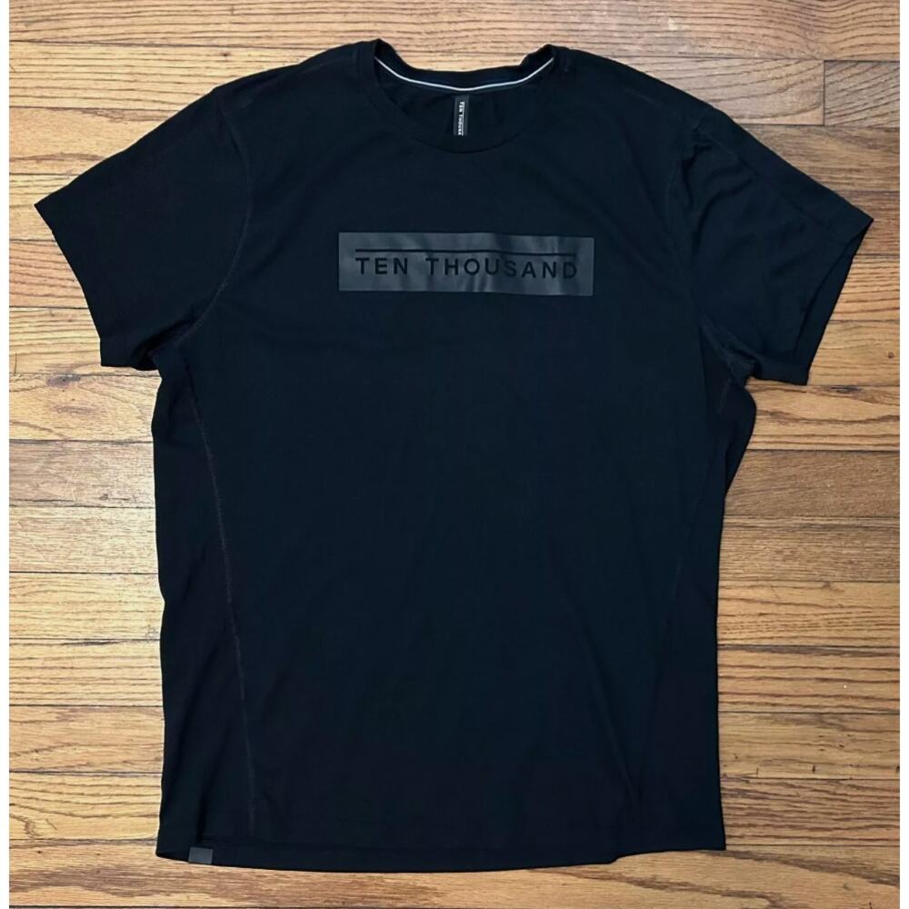 Ten Thousand Durable Logo Tee XL in Black